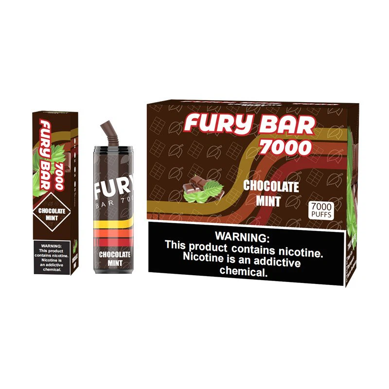 FURY BAR 7000-CHOCOLATE MINT -product+small box+middle box++