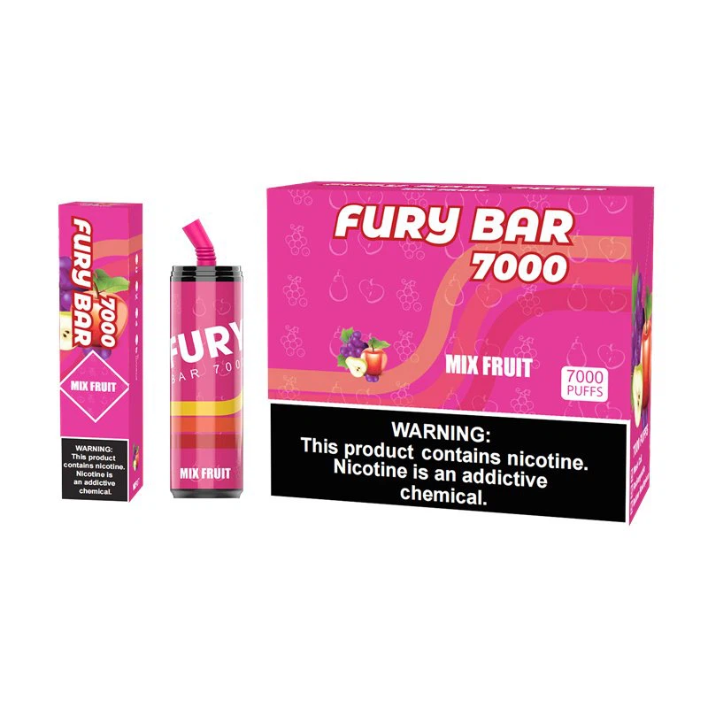 FURY BAR 7000-MIX FRUIT -product+small box+middle box++