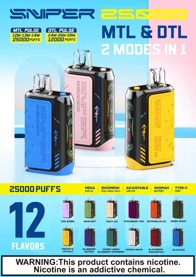 Vapmod Sniper 25000puff 1 Vapmod Sniper 25000puff 1