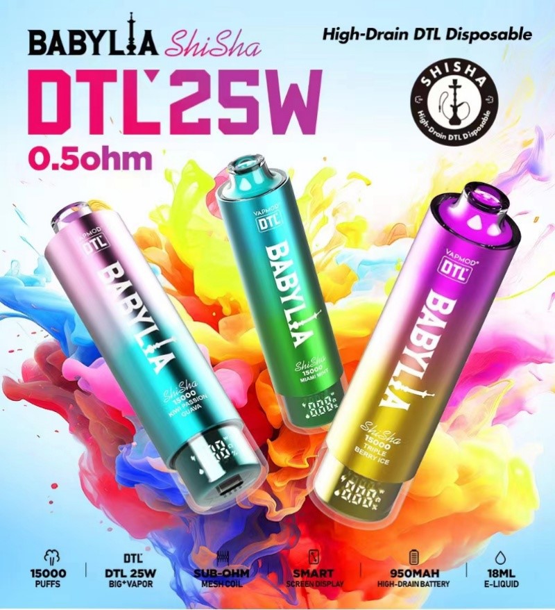 VAPMOD DTL BABYLIA 15000 1 VAPMOD DTL BABYLIA 15000 1