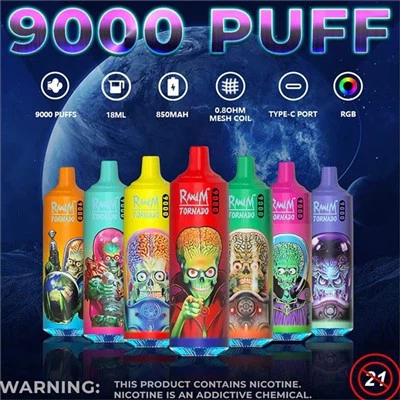 Randm Tornado 9000 Puffs Vaper